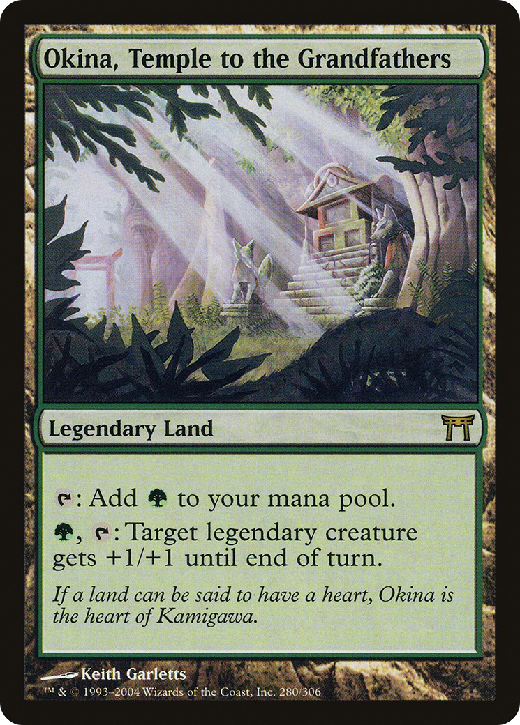 Okina, Temple to the Grandfathers (CHK-280) -  Foil