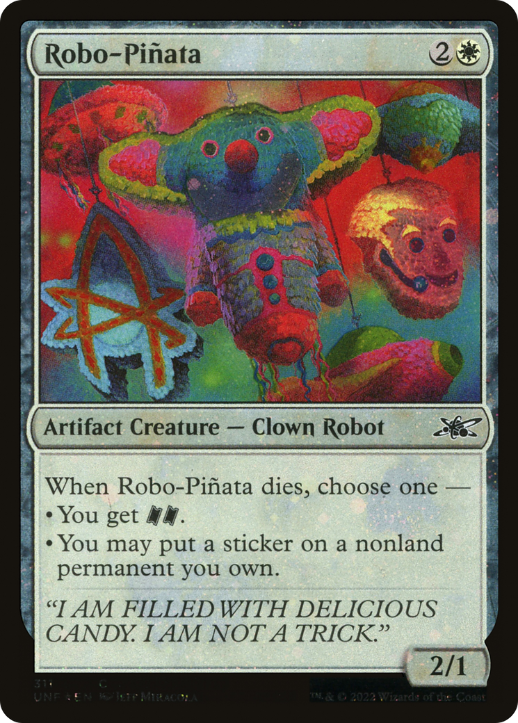 Robo-Piñata (UNF-311) -  Foil