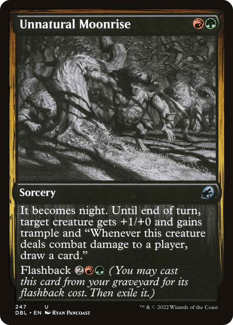 Unnatural Moonrise (DBL-247) -  Foil