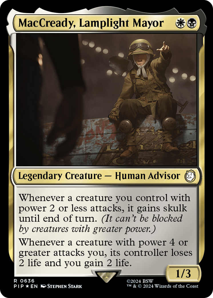 MacCready, Lamplight Mayor (PIP-636) -  Foil