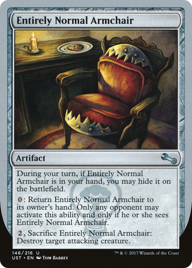 Entirely Normal Armchair (UST-146) -  Foil