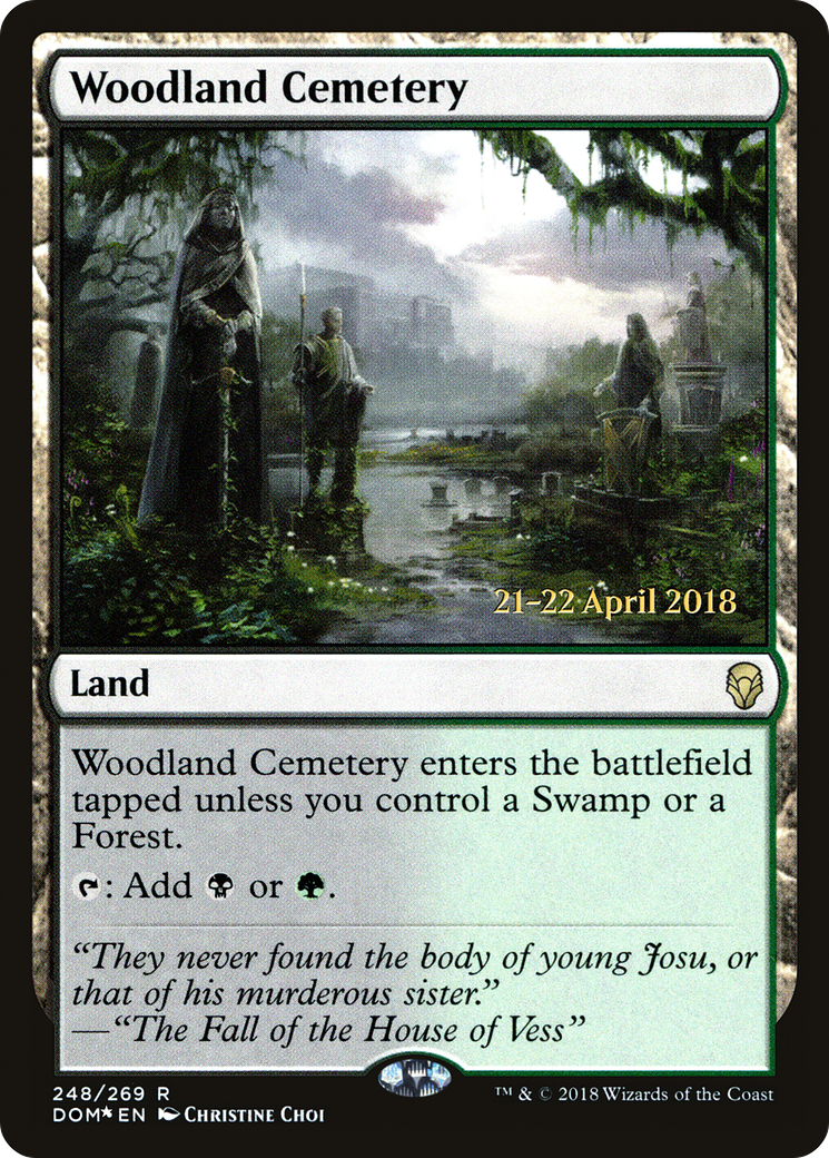 Woodland Cemetery (PRE-248S) -  Foil