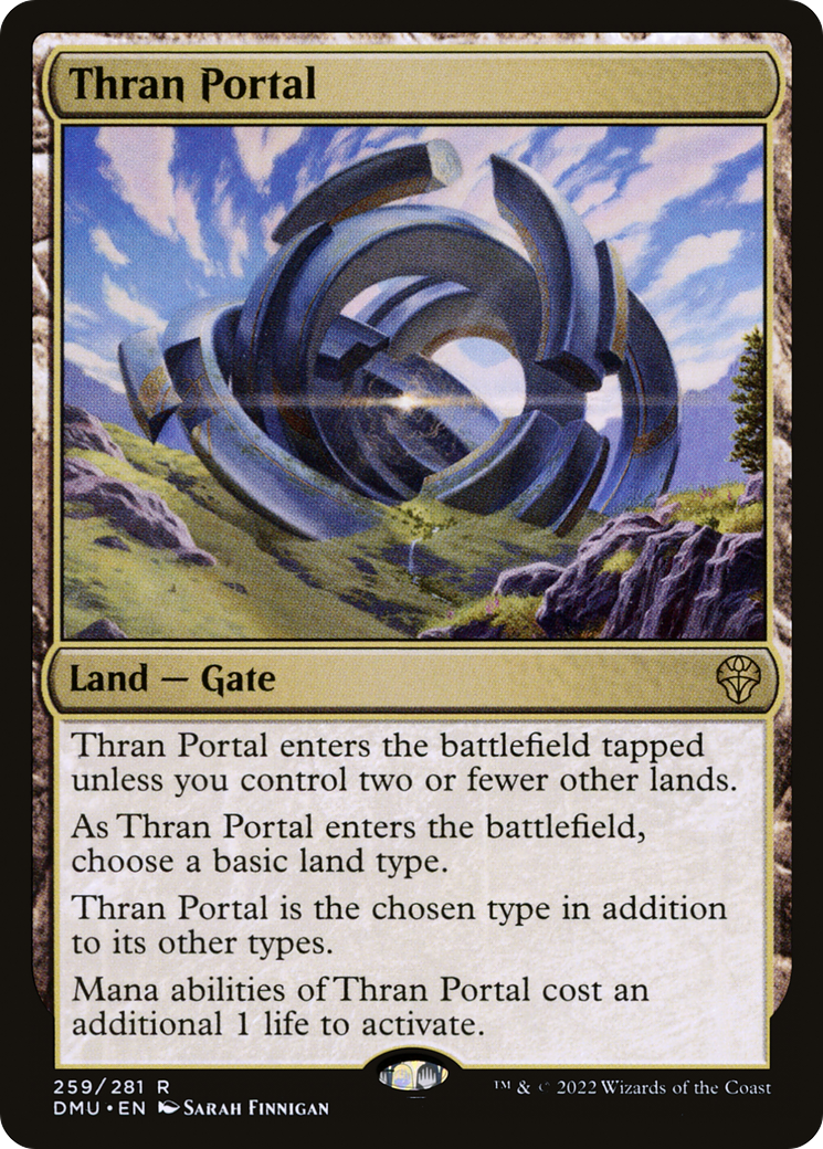 Thran Portal (DMU-259) -  Foil