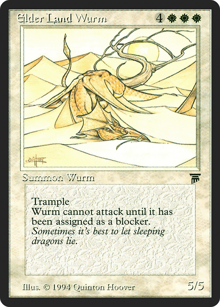 Elder Land Wurm (LEG-011) -