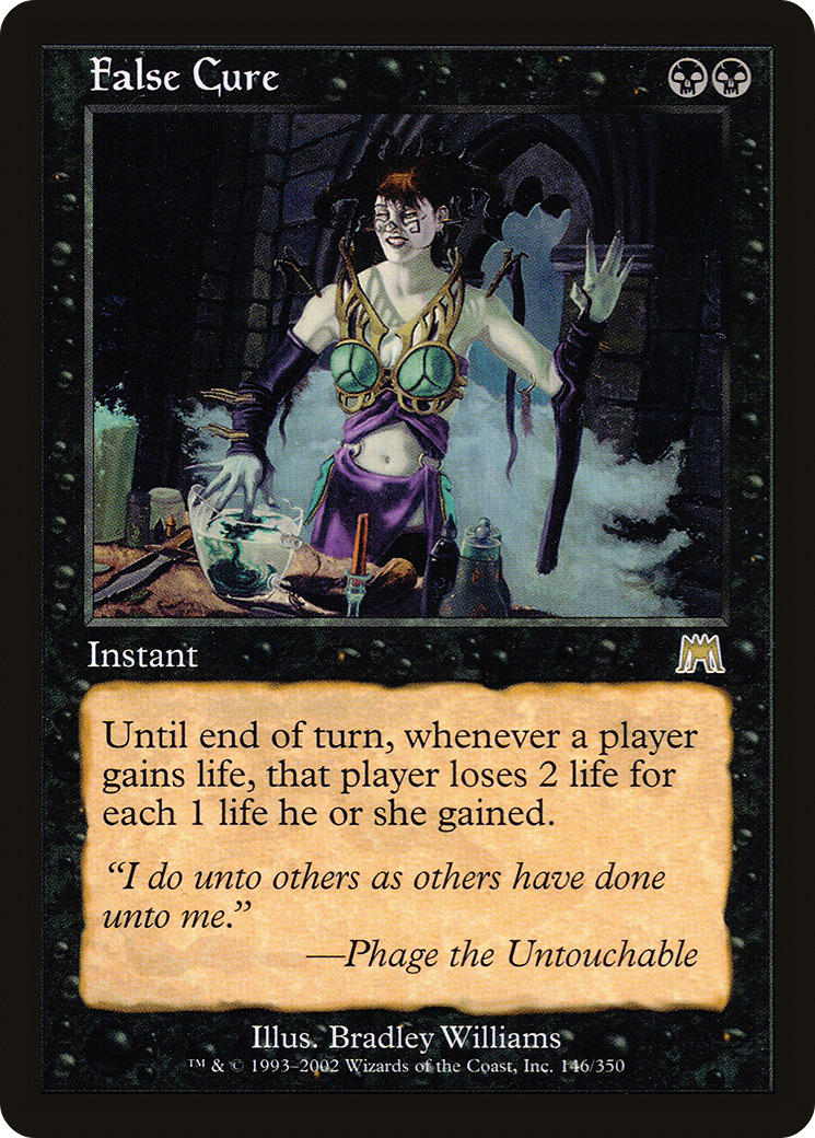 False Cure (ONS-146) -  Foil