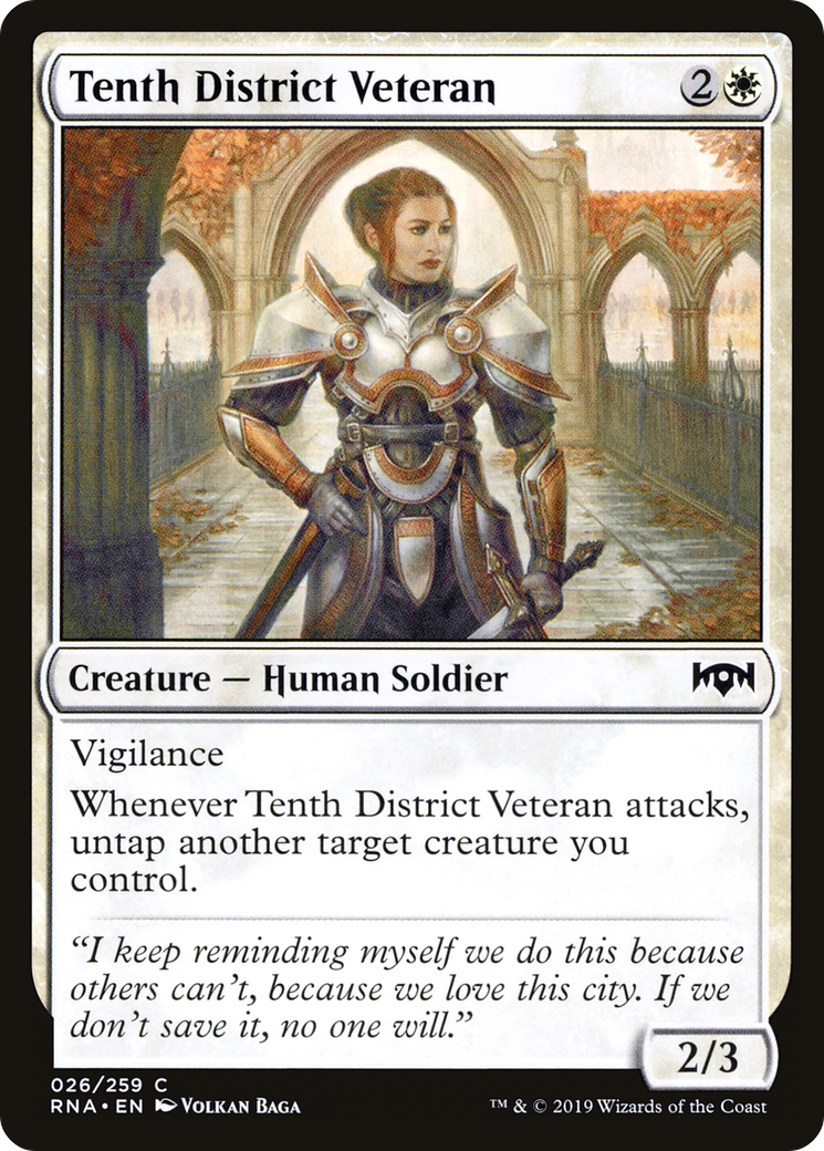 Tenth District Veteran (RNA-026) -