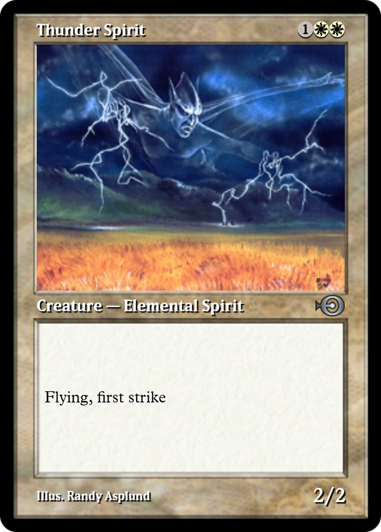 Thunder Spirit (PRM-229) -  Foil