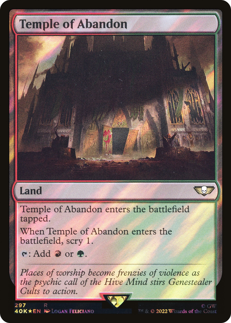 Temple of Abandon (40K-297★) -  Foil