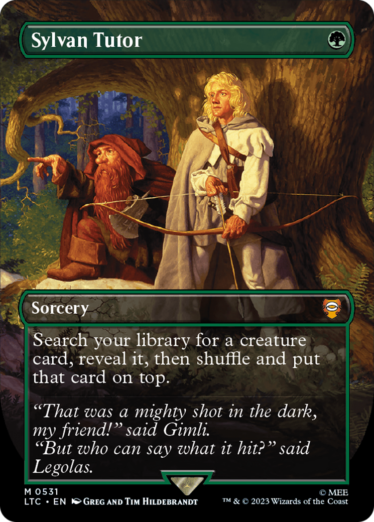 Sylvan Tutor (LTC-531) -  (Borderless)