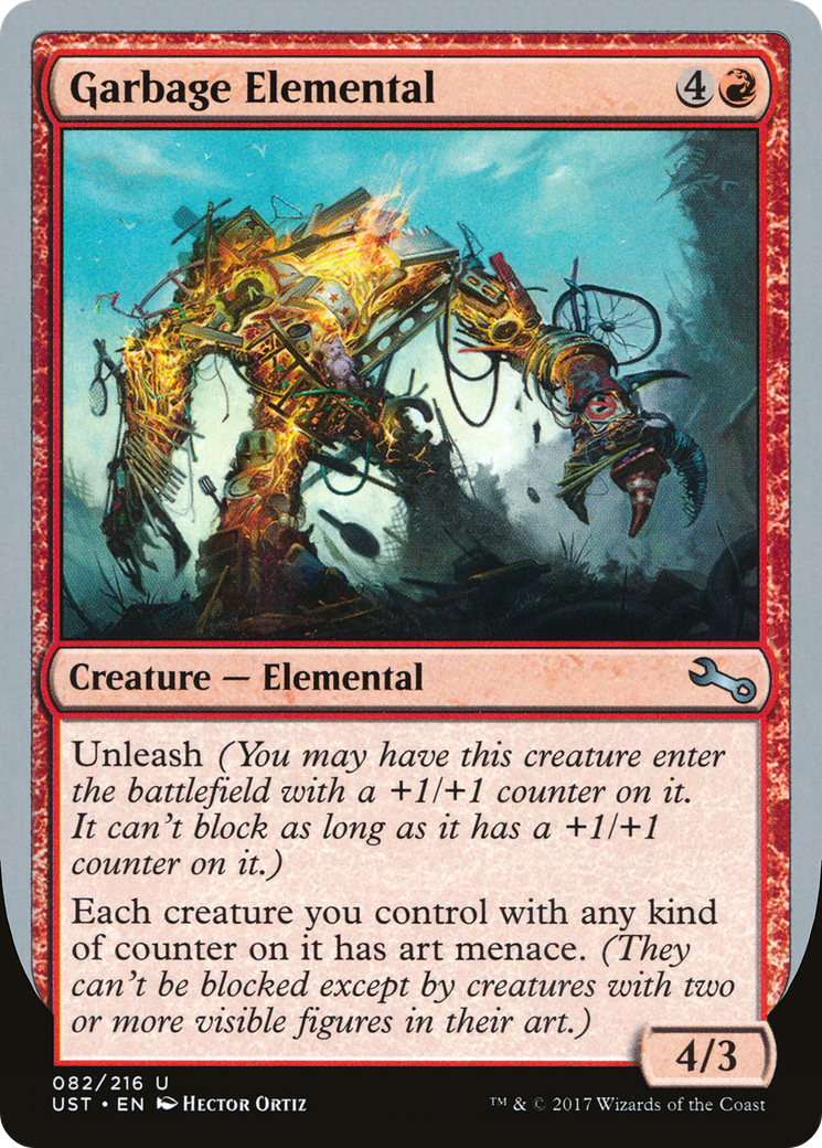 Garbage Elemental (UST-82E) -  Foil