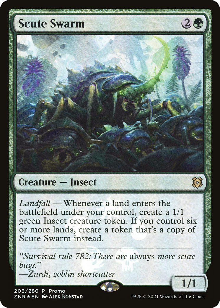 Scute Swarm (MEDIA-203★) -  Foil