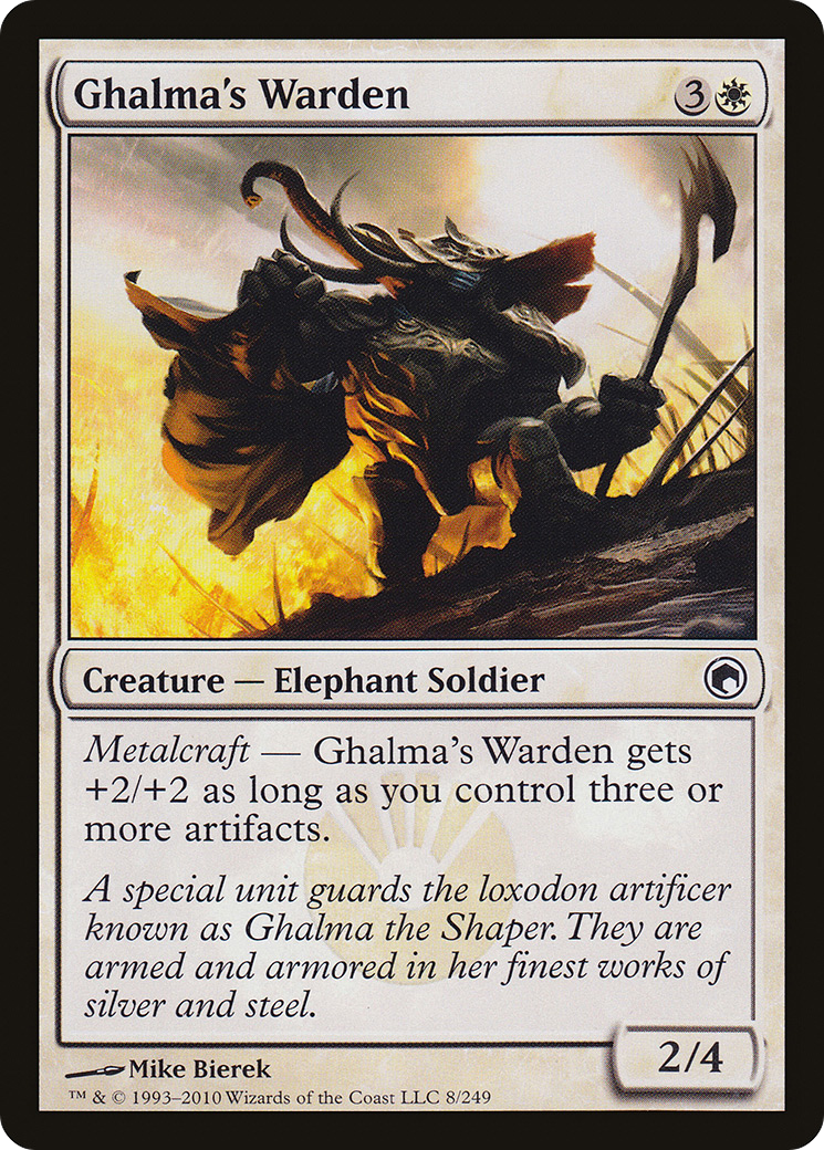 Ghalma's Warden (SOM-008) -  Foil