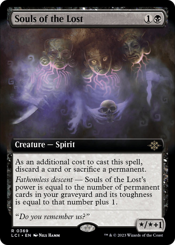 Souls of the Lost (LCI-369) - : (Extended Art) Foil