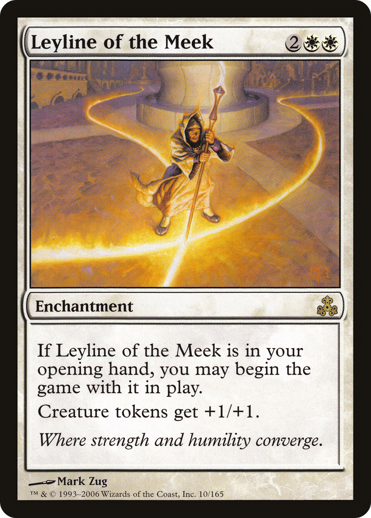 Leyline of the Meek (GPT-010) -  Foil