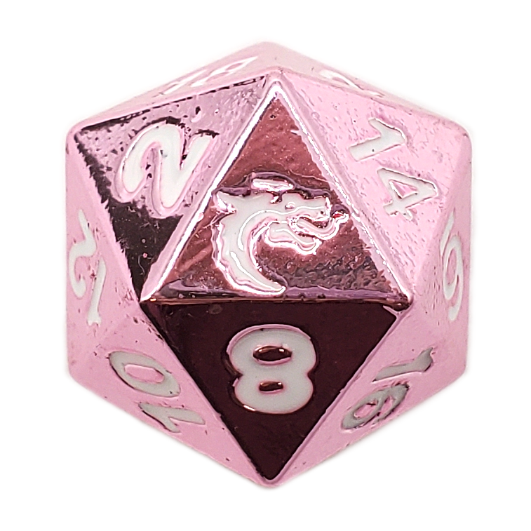 Halfling Forged - Electric Pink D20