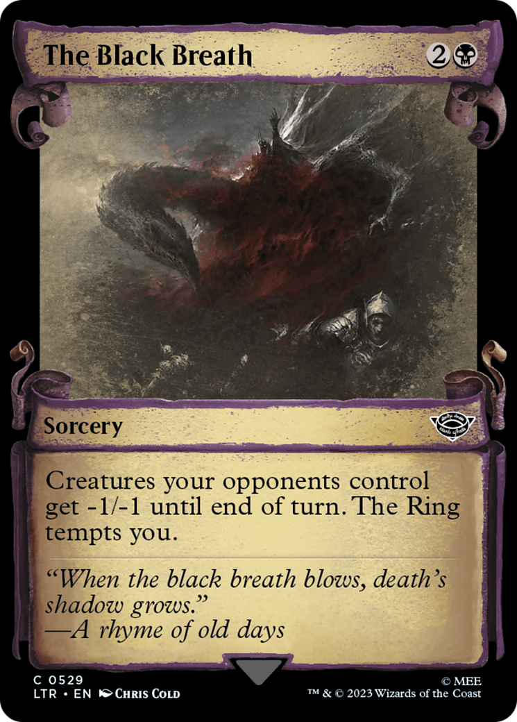 The Black Breath (LTR-529) - : (Showcase) Foil