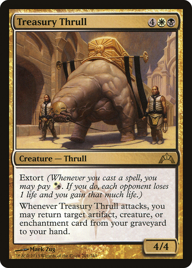 Treasury Thrull (GTC-201) -  Foil