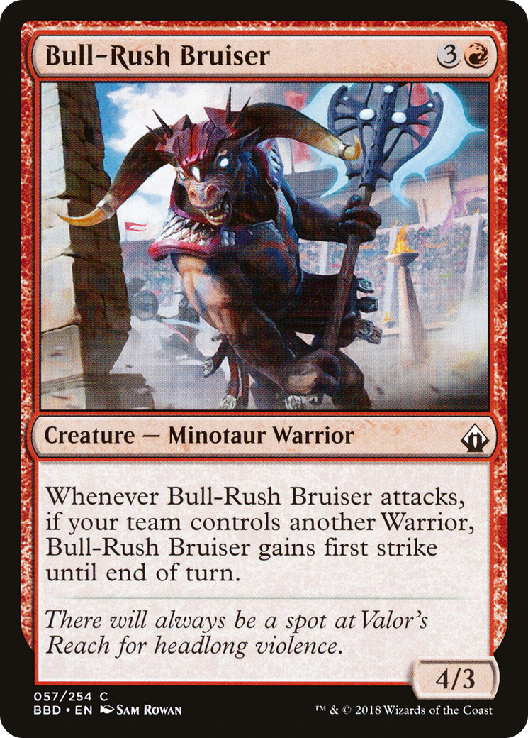 Bull-Rush Bruiser (BBD-057) -  Foil