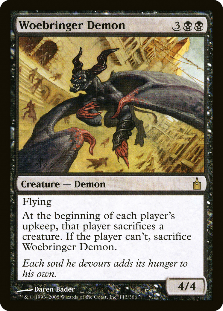 Woebringer Demon (RAV-113) -  Foil