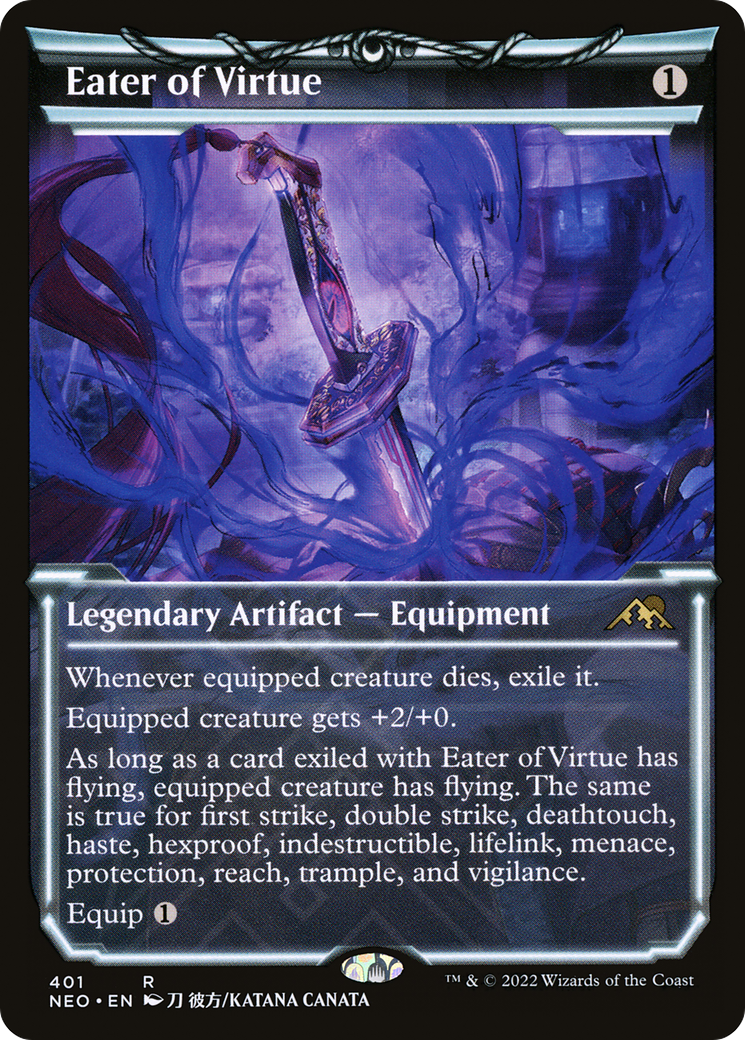 Eater of Virtue (NEO-401) - : (Showcase) Foil