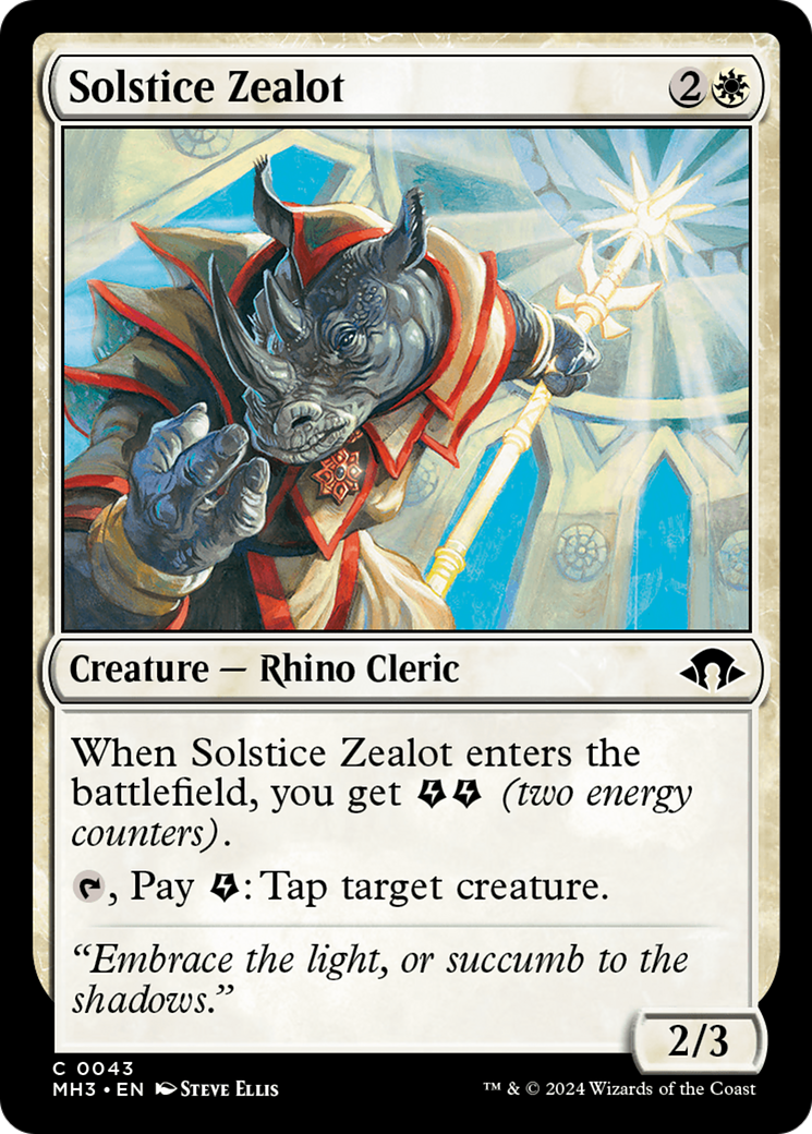 Solstice Zealot (MH3-043) -  Foil