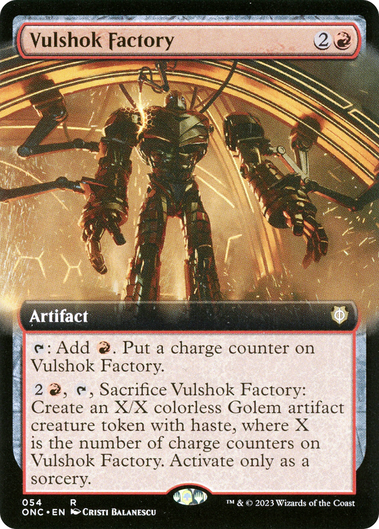 Vulshok Factory (ONC-054) - : (Extended Art)