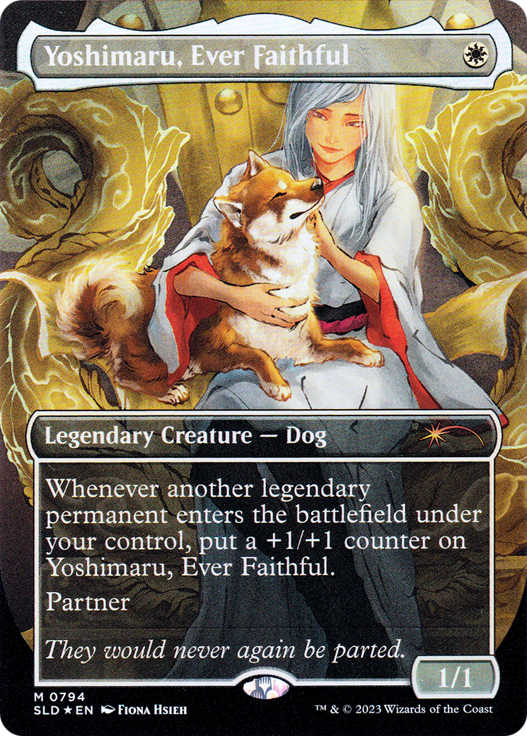 Yoshimaru, Ever Faithful (SLD-794) -  (Borderless) Foil