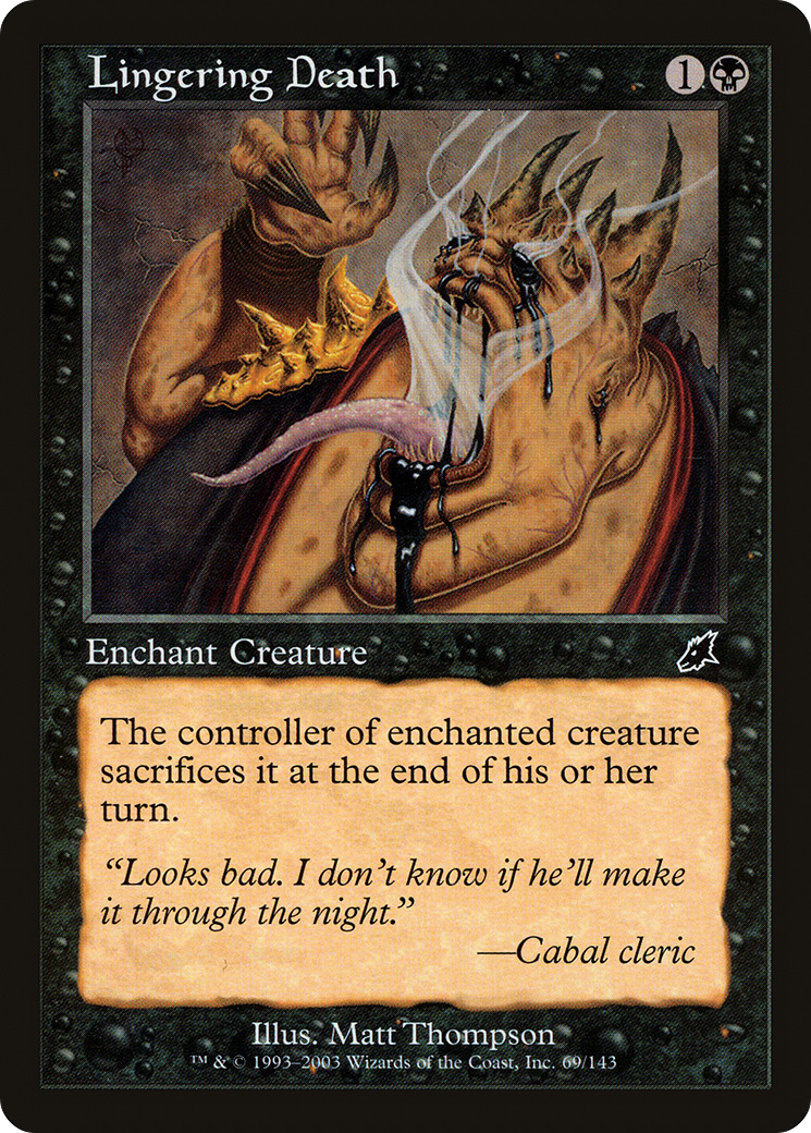 Lingering Death (SCG-069) -  Foil