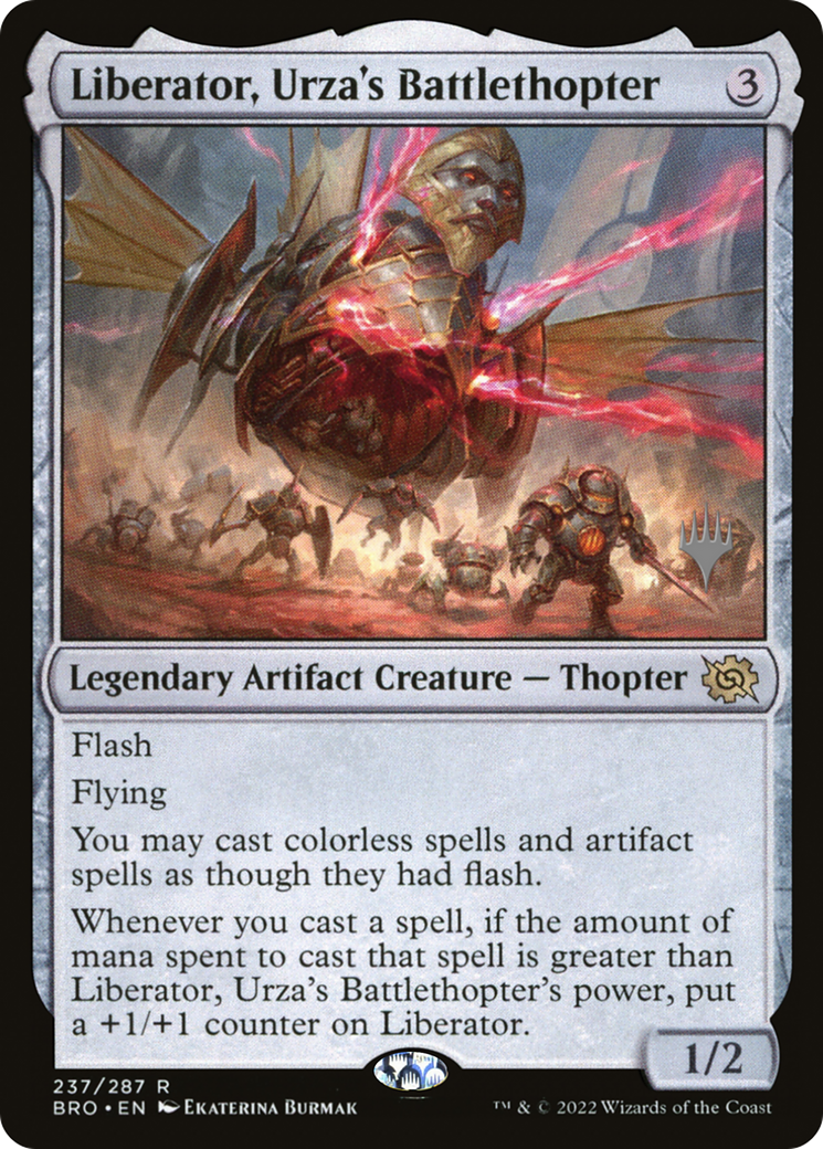 Liberator, Urza's Battlethopter (PPBRO-237P) -