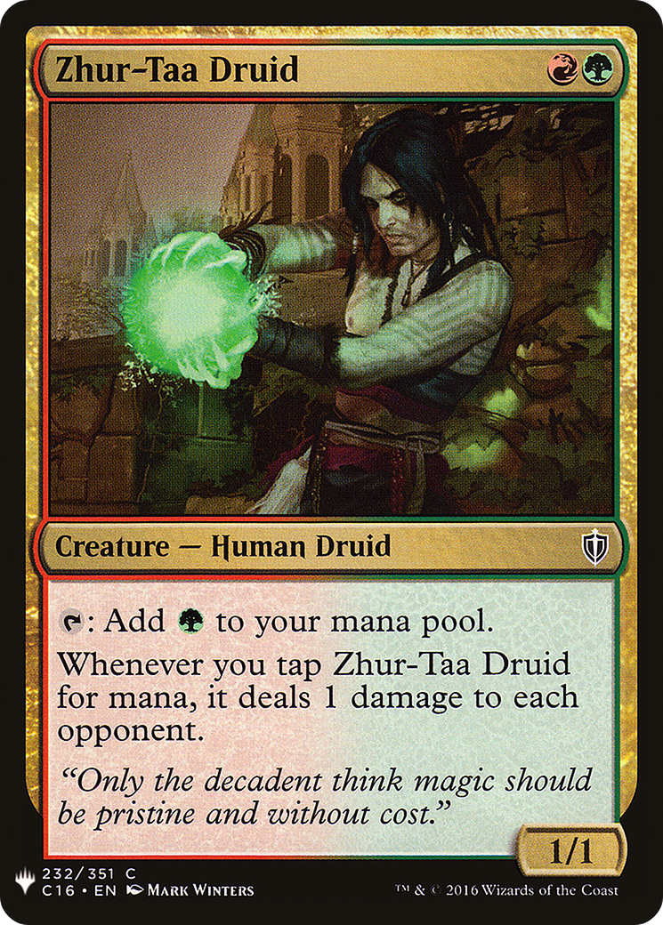 Zhur-Taa Druid (LIST-C16-232) -