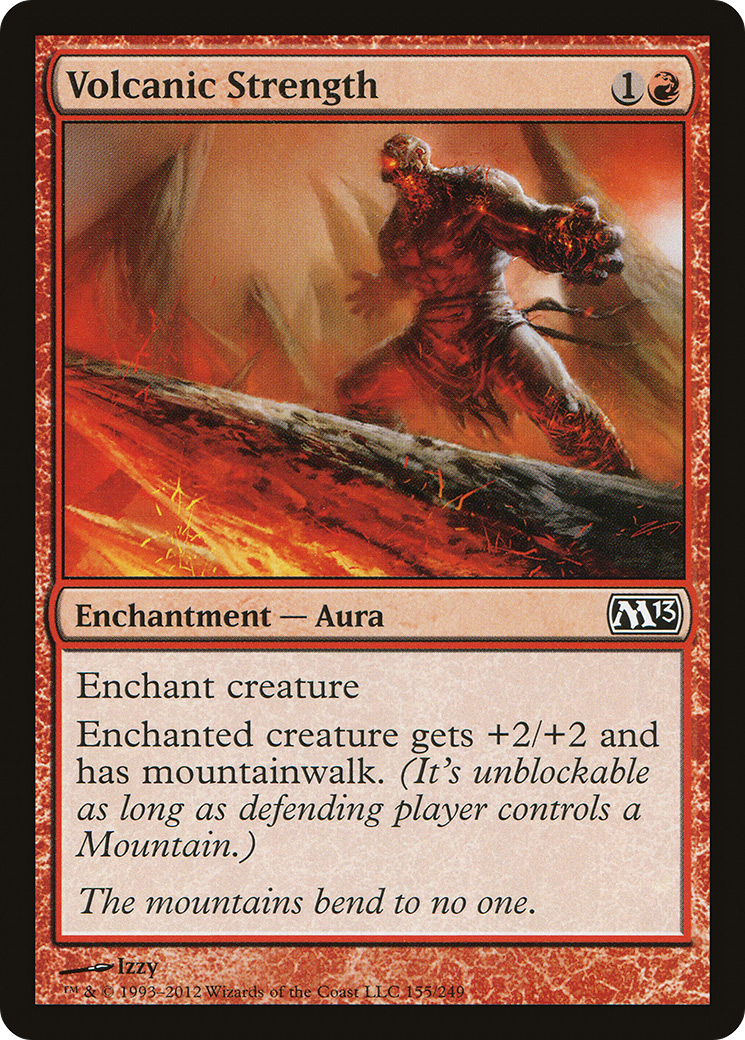 Volcanic Strength (M13-155) -  Foil