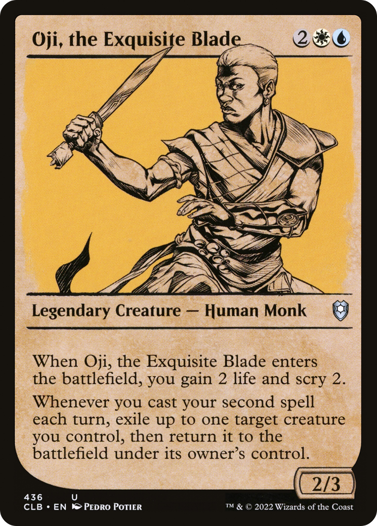 Oji, the Exquisite Blade (CLB-436) - : (Showcase)