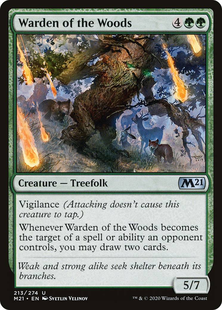 Warden of the Woods (M21-213) -  Foil