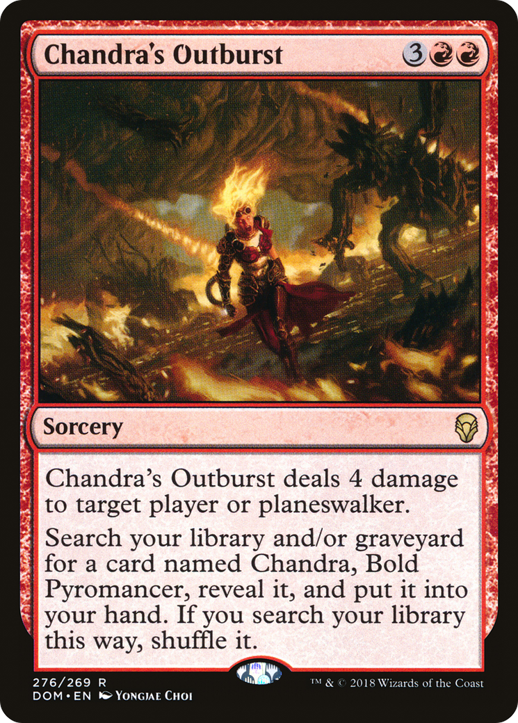 Chandra's Outburst (DOM-276) -