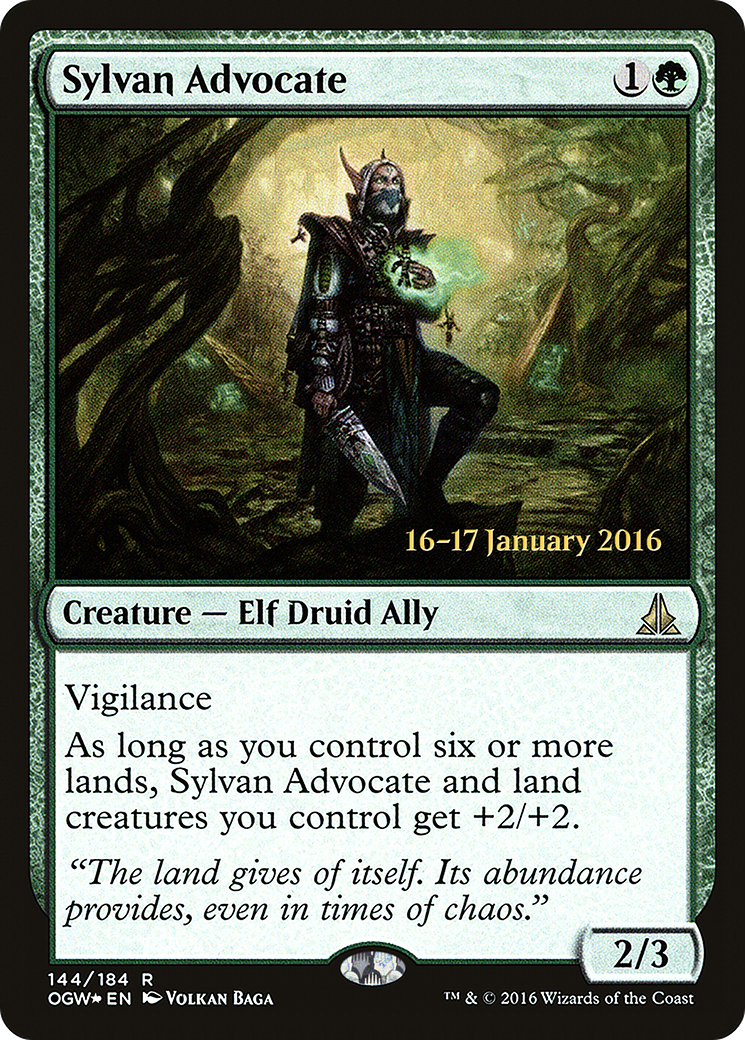 Sylvan Advocate (PRE-144S) -  Foil