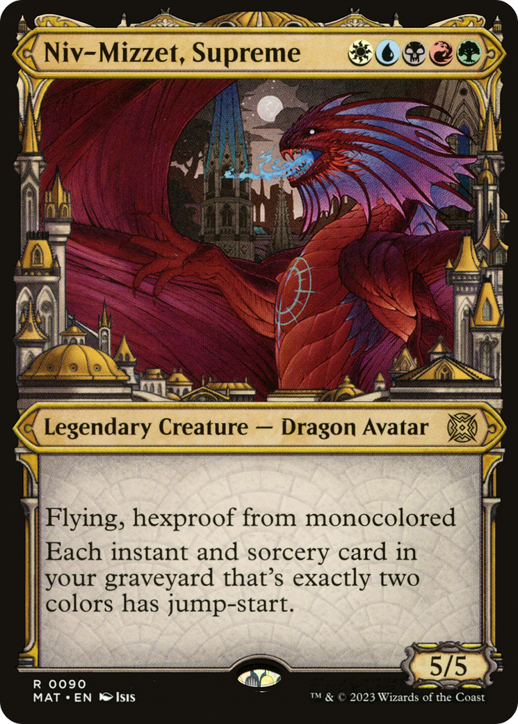 Niv-Mizzet, Supreme (MAT-090) - : (Showcase)