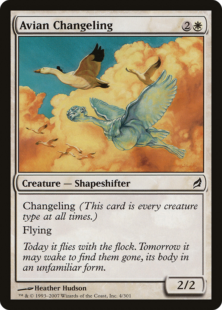 Avian Changeling (LRW-004) -  Foil