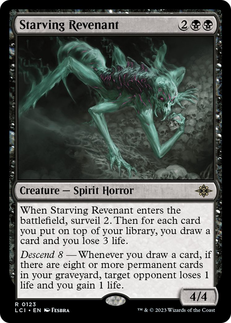 Starving Revenant (LCI-123) -  Foil