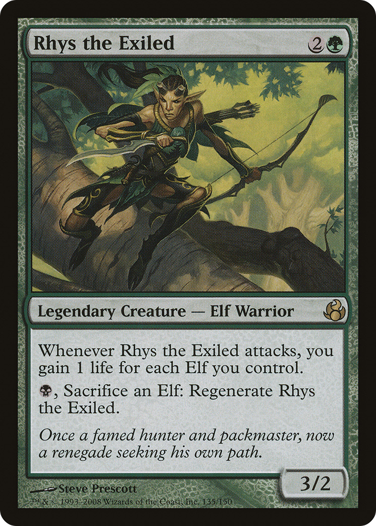 Rhys the Exiled (MOR-135) -  Foil