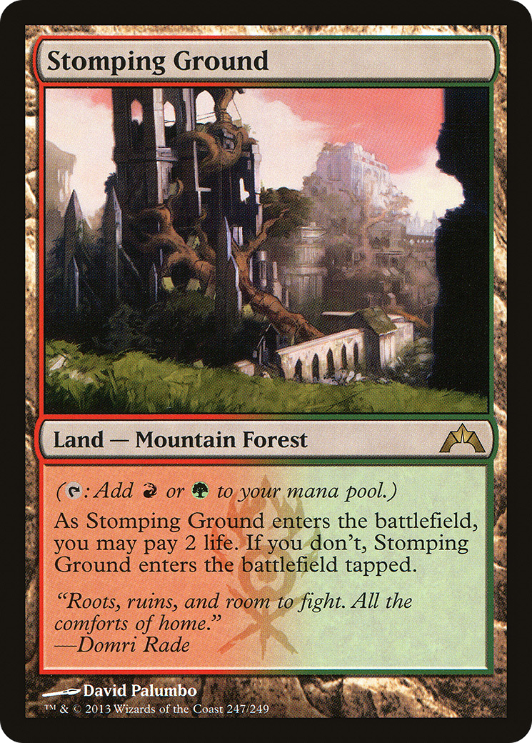 Stomping Ground (GTC-247) -  Foil