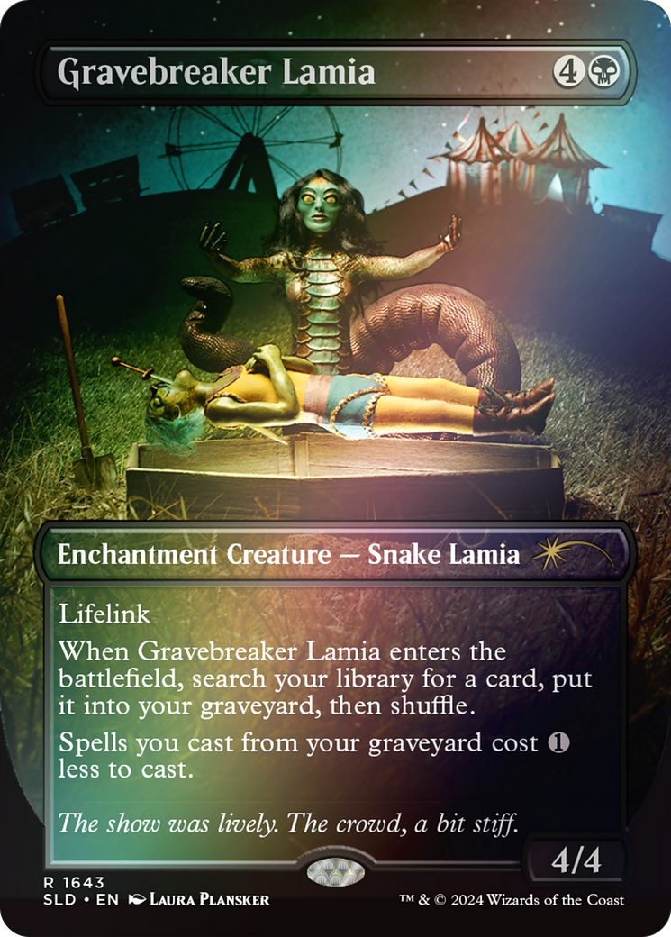 Gravebreaker Lamia (SLD-1643★) - : (enchantment) Foil