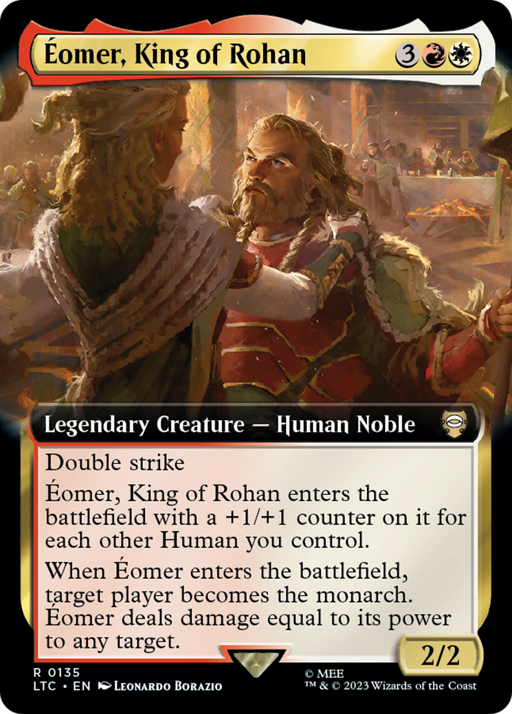 Éomer, King of Rohan (LTC-135) - : (Extended Art)