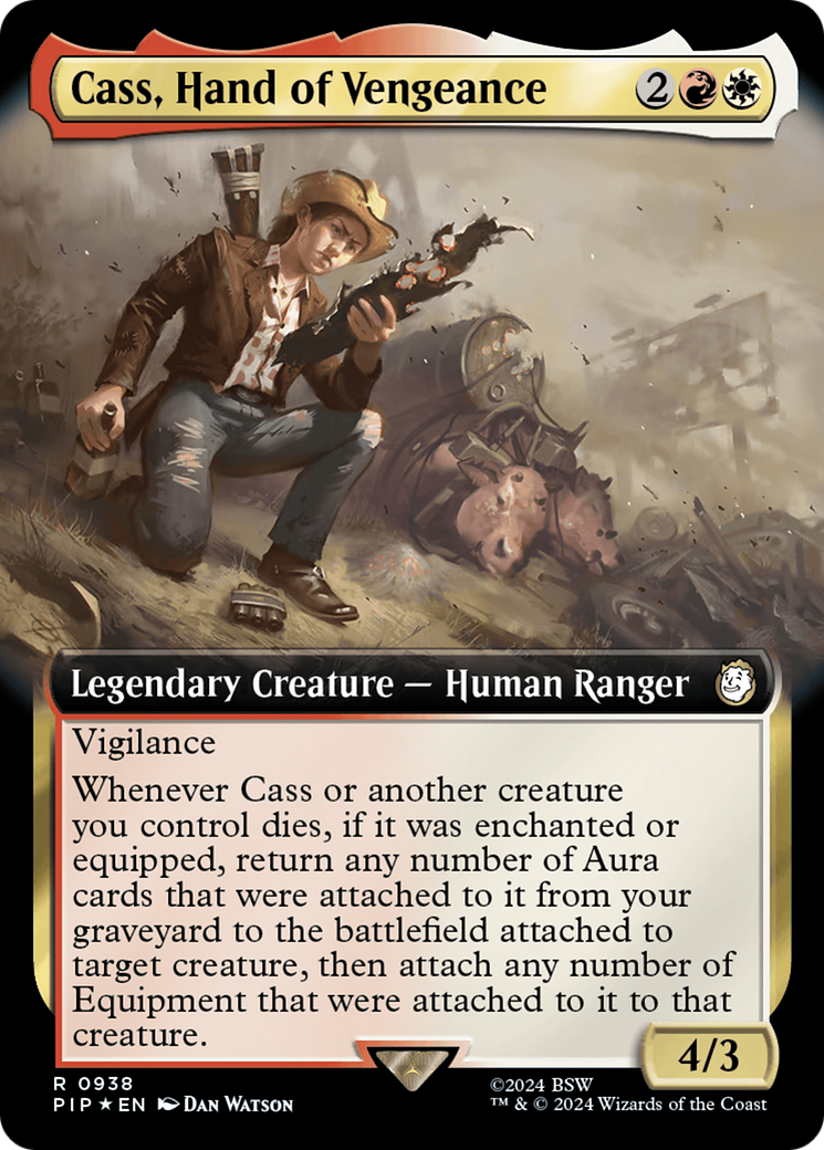 Cass, Hand of Vengeance (PIP-938) - : (Extended Art) Foil