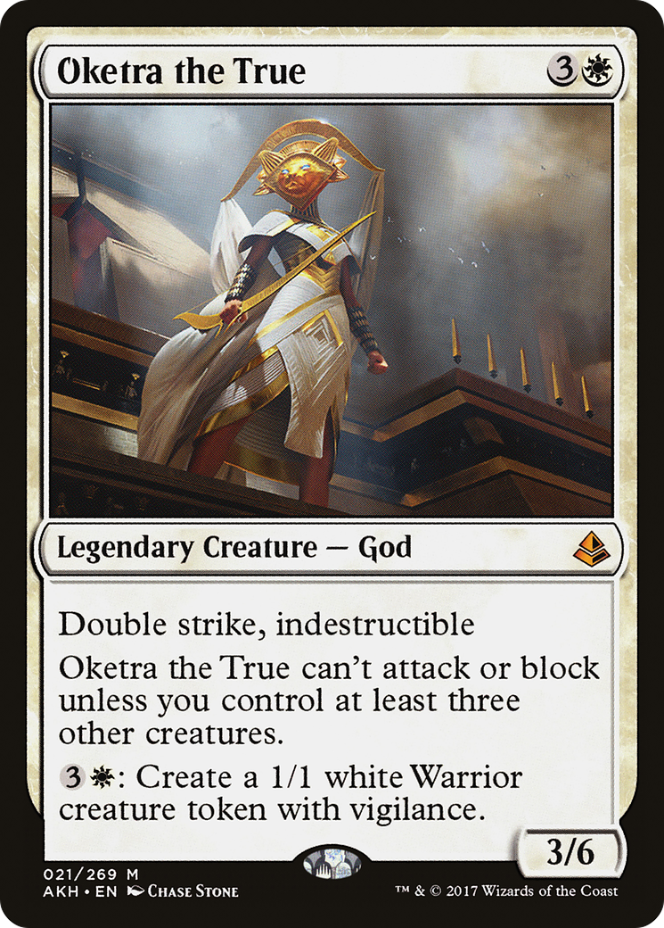 Oketra the True (AKH-021) -  Foil