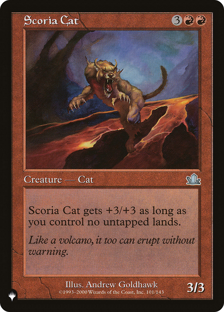 Scoria Cat (LIST-PCY-101) -