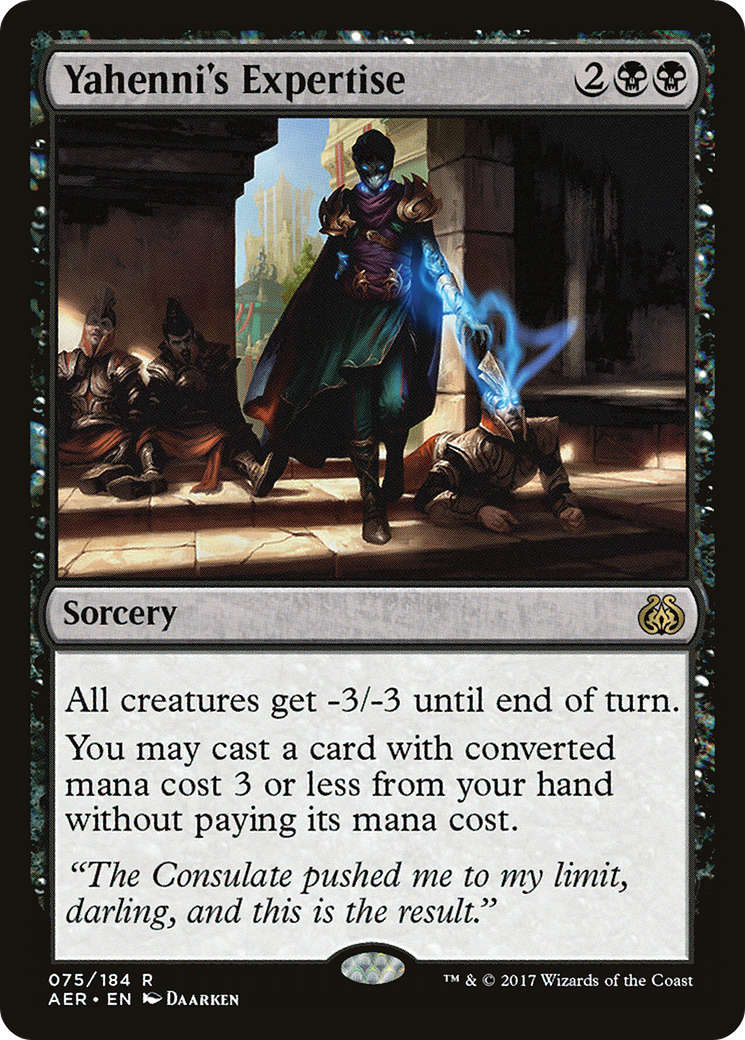 Yahenni's Expertise (AER-075) -  Foil