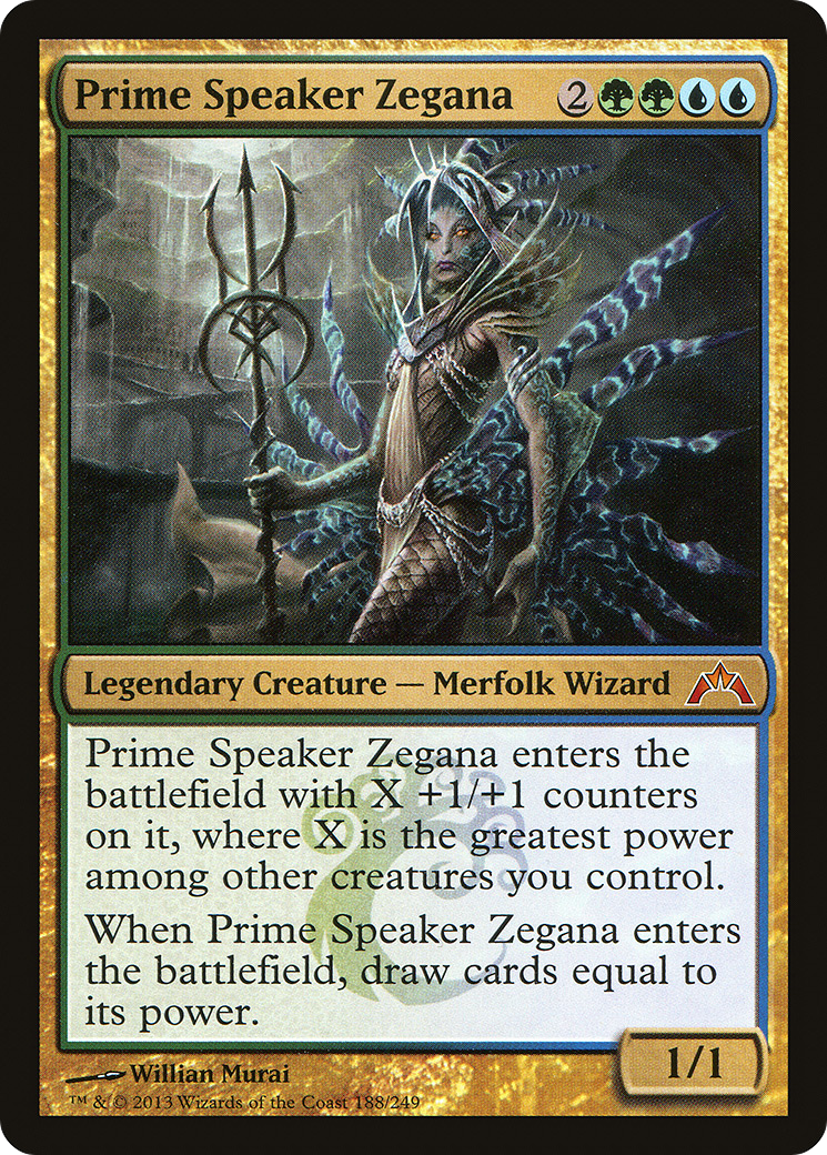 Prime Speaker Zegana (GTC-188) -  Foil