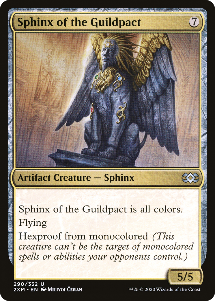 Sphinx of the Guildpact (2XM-290) -  Foil