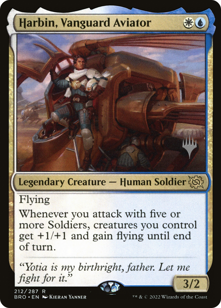 Harbin, Vanguard Aviator (PPBRO-212P) -  Foil