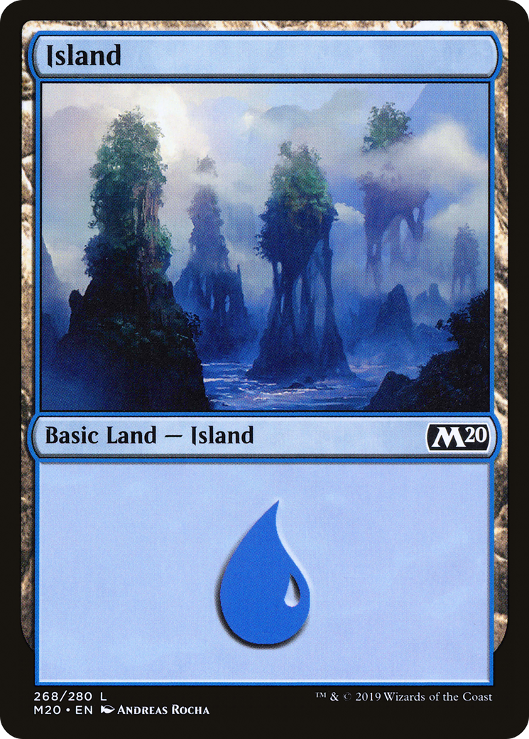 Island (M20-268) -  Foil